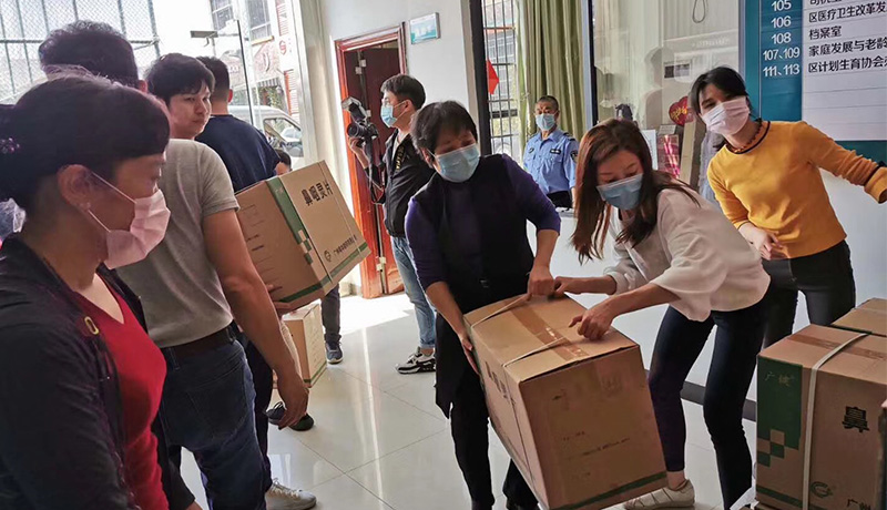 >為一線人員筑起一道生命防線！